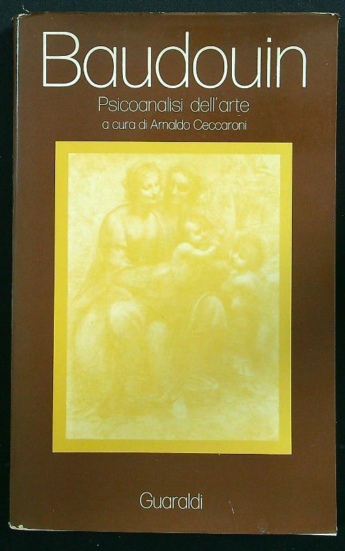 Psicoanalsi dell'arte - Baudoin - copertina