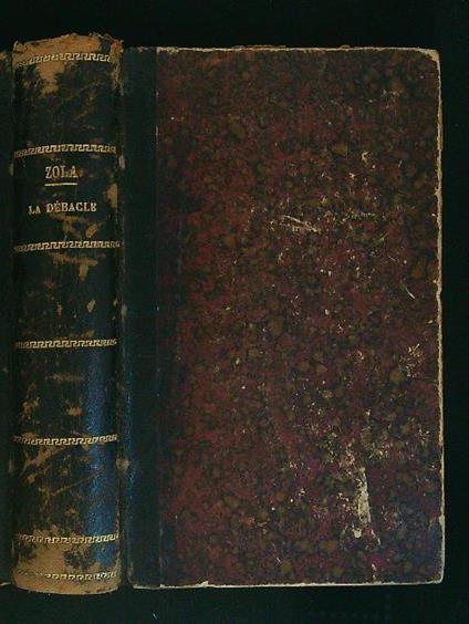 La debacle - Émile Zola - copertina