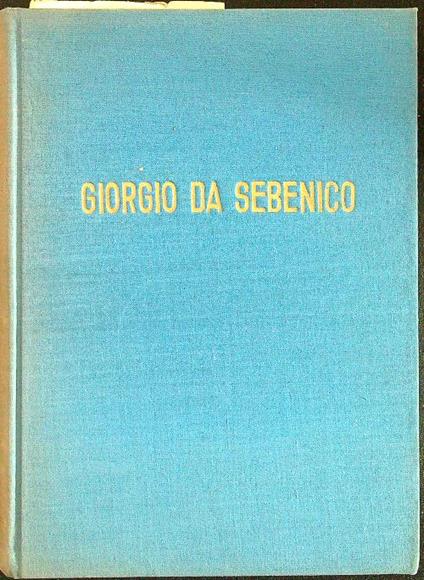 Giorgio da Sebenico - copertina