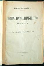 L' ordinamento amministrativo d'Italia