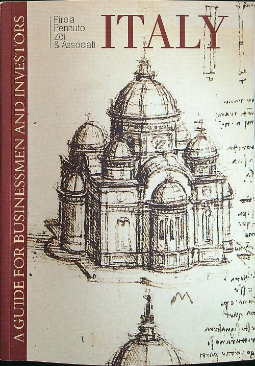 Italy A guide for businessmen and investors - copertina