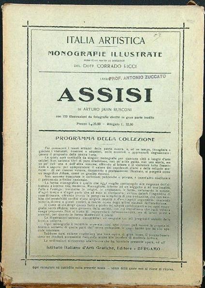 Assisi - Rusconi - copertina