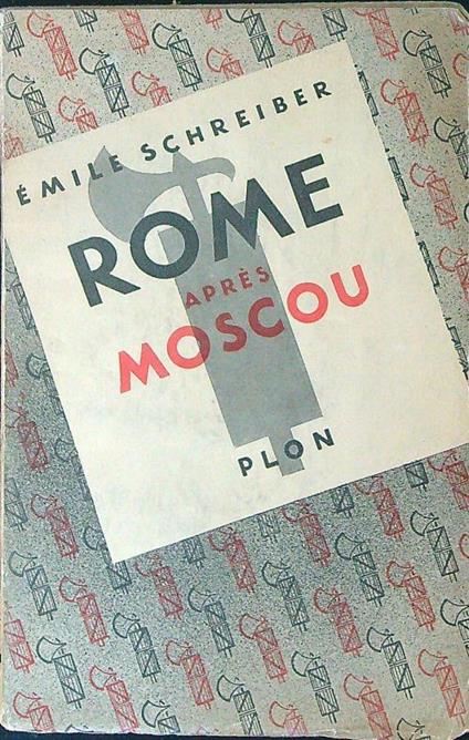 Rome apres Moscou - copertina