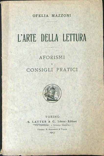 L' arte della lettura - copertina