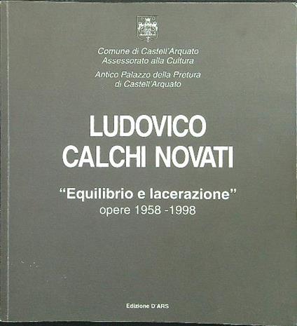 Ludovico Calchi Novati - copertina