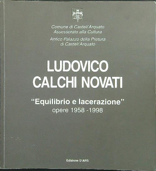Ludovico Calchi Novati - copertina