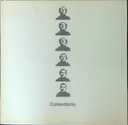 Calendario - Armando Marrocco - copertina