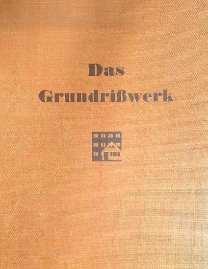 Das Grundrisswerk - copertina