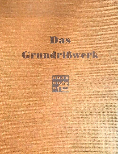 Das Grundrisswerk - copertina