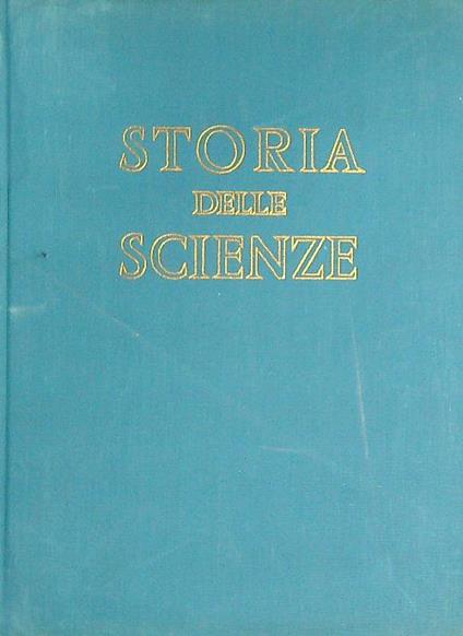 Storia delle scienze. 4vv - Nicola Abbagnano - copertina