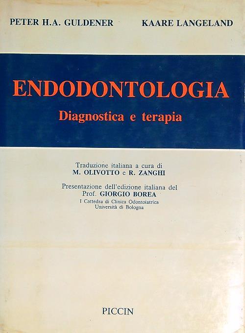 Endodontologia. Diagnostica e terapia - copertina