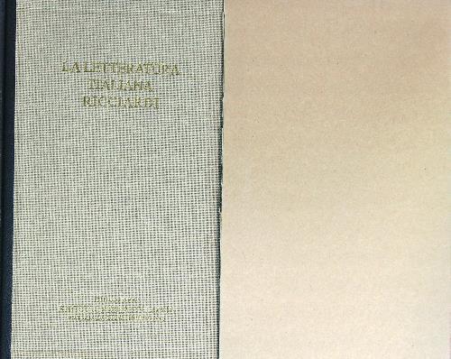 Narratori dell'ottocento e del primo novecento. Tomo V - Aldo Borlenghi - copertina