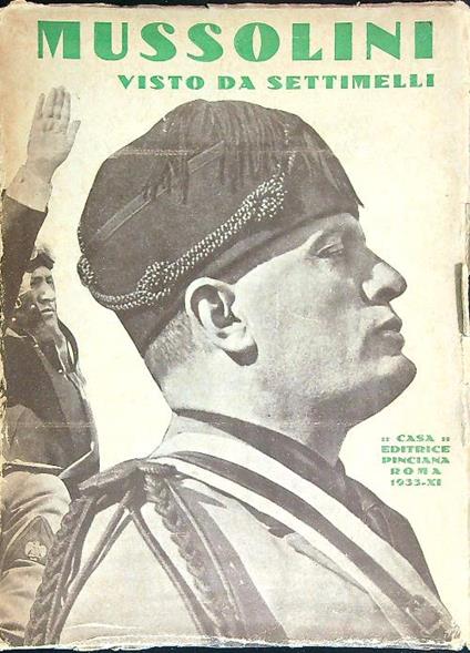 Mussolini visto da Settimelli - copertina