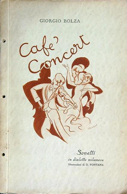 Cafè Concert - Giorgio Bolza - copertina
