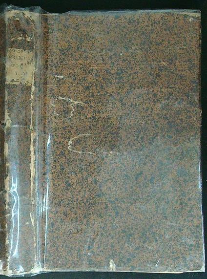 Poesie Tomo IX - Carlo Innocenzo Frugoni - copertina