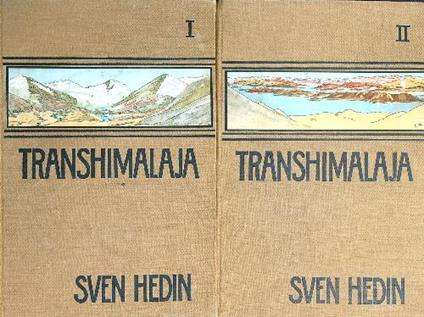 Transhimalaja. 2vv - Sven Hedin - copertina