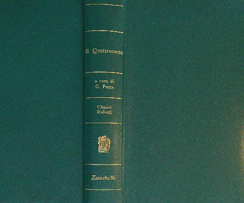 Il Quattrocento - Giovanni Ponte - copertina