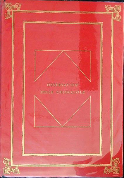 Ricreatione dell'Occhio e della Mente nell'Osservation' delle Chiocciole - Filippo Buonanni - copertina