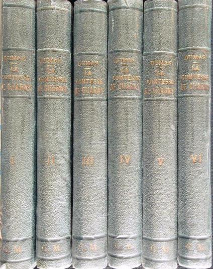 La Comtesse de Charny. 6vv - Alexandre Dumas - copertina