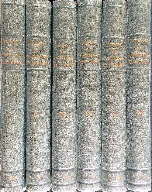 La Comtesse de Charny. 6vv - Alexandre Dumas - copertina