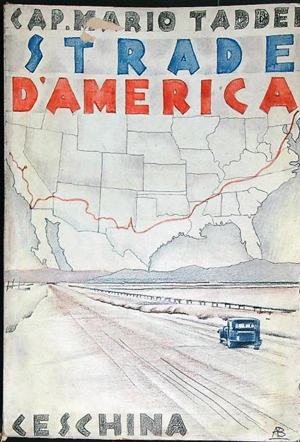 Strade d'america - Mario Taddei - copertina