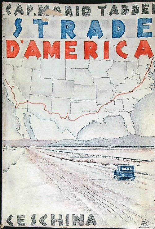 Strade d'america - Mario Taddei - copertina