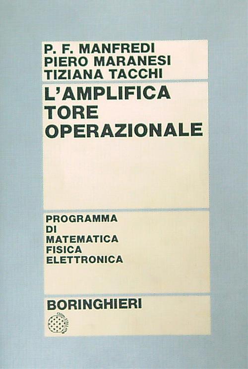 L' amplificatore operazionale - copertina
