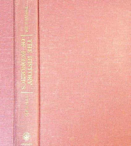 Essays in the History of Economics - George Stigler - copertina