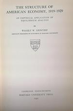 The Structure of American Economy, 1919-1929