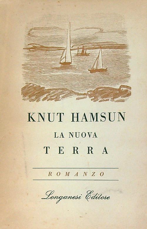 La nuova terra - Knut Hamsun - copertina