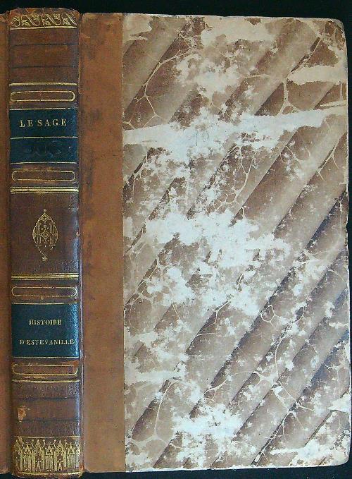 Oeuvres choisies de Le Sage Tome Dixieme Histoire d'Estevanille - Le Sage - copertina