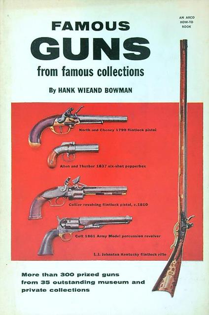 Famous Guns from famous collections - Hank Wieand Bowman - copertina