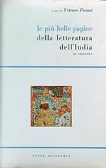 Le Più belle pagine della letteratura dell'India in sanscrito