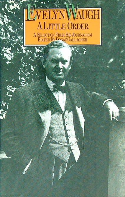 A little Order - Evelyn Waugh - copertina