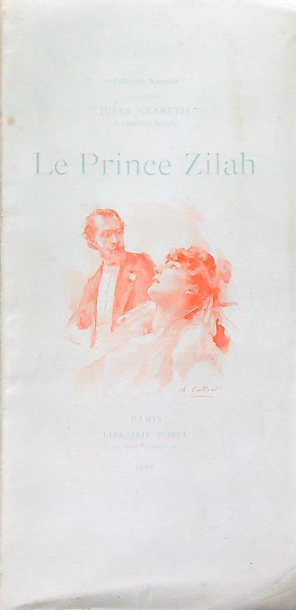 Le Prince Zilah - Jules Claretie - copertina