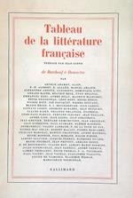 Tableau de la litterature francaise. De Rutebeuf à Descartes