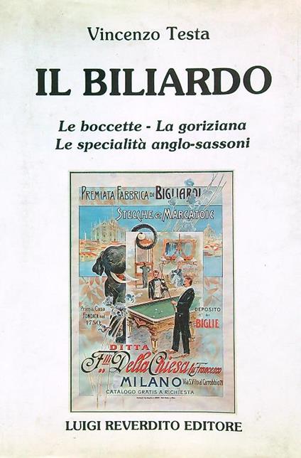 Il biliardo. Vol II - Vincenzo Testa - copertina