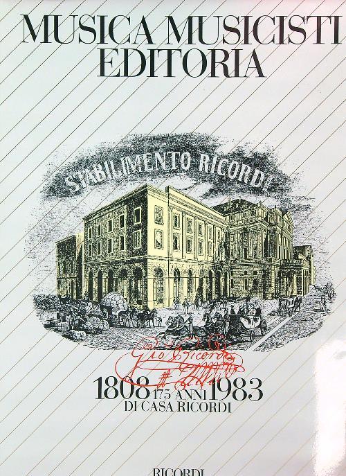 Musica musicisti editoria