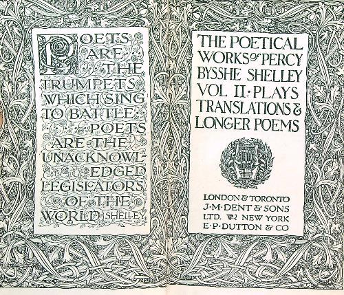 The poetical works of Percy Bysshe Shelley Vol II