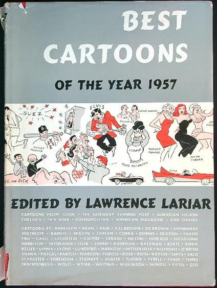 Best Cartoons of the year 1957 - Lawrence Lariar - copertina