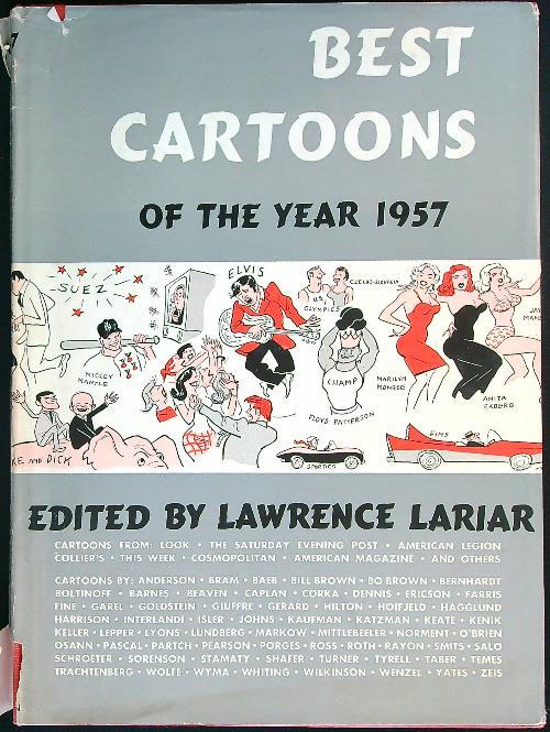 Best Cartoons of the year 1957 - Lawrence Lariar - copertina