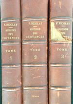 Histoire des croyances 3 vv