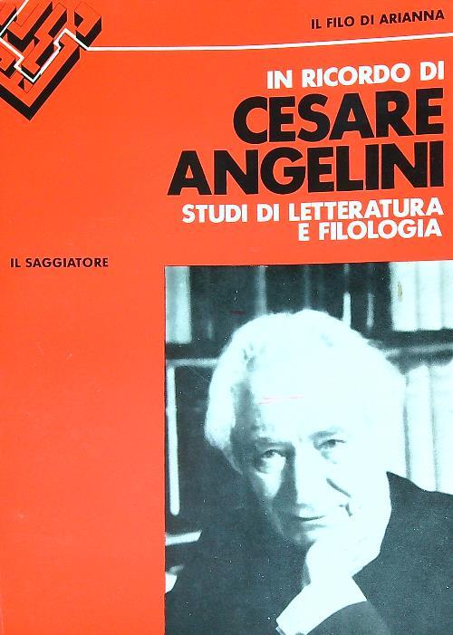 In ricordo di Cesare Angelini