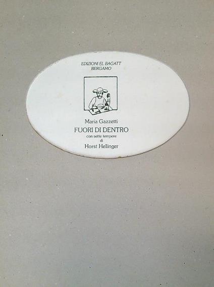 Fuori di dentro - Maria Gazzetti - copertina