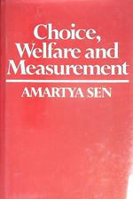 Choice, Welfare and Measurement