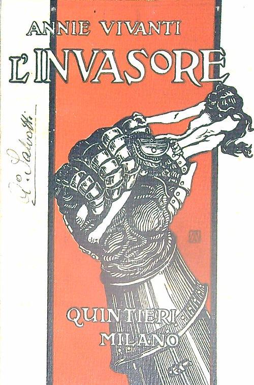 L' invasore - Annie Vivanti - copertina