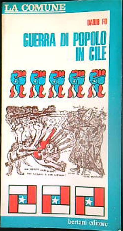 Guerra di popolo in Cile - Dario Fo - copertina