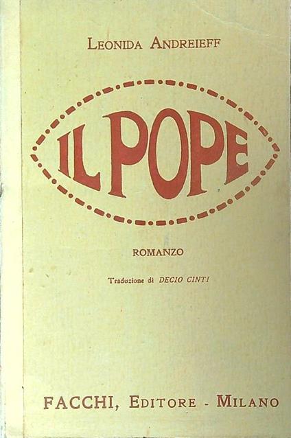Il Pope - Leonida Andreieff - copertina