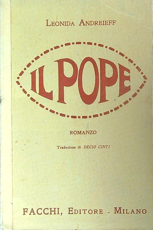 Il Pope - Leonida Andreieff - copertina