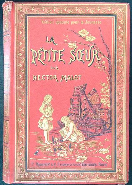 La petite soeur - Hector Malot - copertina